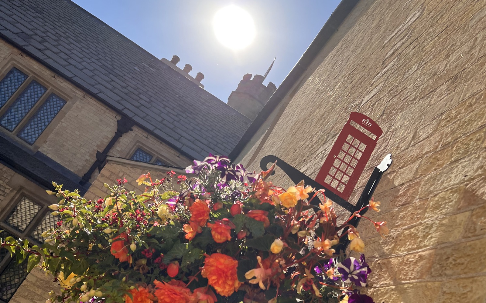 Courtyard detail at Moreby Hall